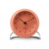 Rosendahl Arne Jacobsen City Hall Table Clock Pale Orange