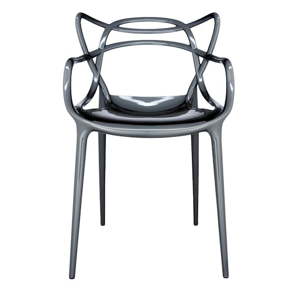 The Masters Chair Metallic By P Starck For Kartell At Questo Design Com