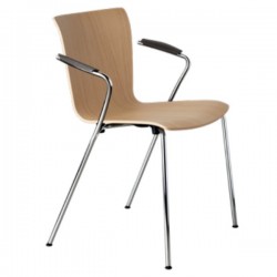 Fritz Hansen Vico Stacking Chair 