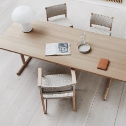 Fredericia BM61 Chair Linen Webbing