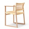 Fredericia MB61 Chair Cane Wicker Armchair