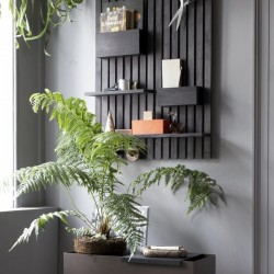 Ferm Living Wooden Multi Shelf Black