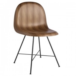 GUBI 3D Chair Un-Upholstered, Center Base