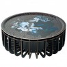 Ibride Medusa Vibration Sapphire Noir Coffee Table