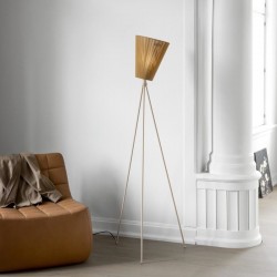 Northern Oslo Wood Floor Lamp
