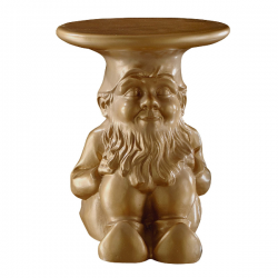 Kartell Napoleon Gnome Table Stool Gold 