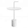 Lapalma Jey Table 40cm with handle White Marble Sale