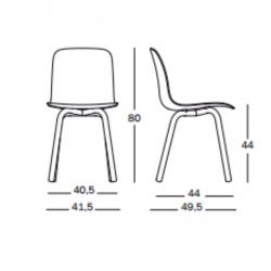 Magis Substance Chair Aluminium 