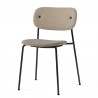 Menu CoCo Chair, fully upholstered, Black Chair