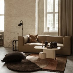 Buy The Ferm Living Kelim Fringe Cushion Dark Melange at Questo Design