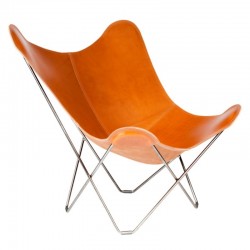 Cuero Design Leather Butterfly Chair – Pampa Mariposa