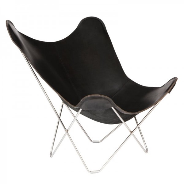 Cuero Design Leather Butterfly Chair – Pampa Mariposa