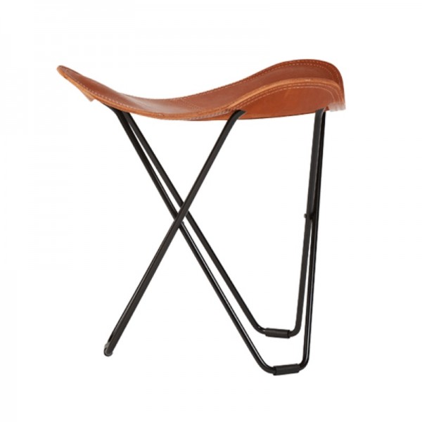 Cuero Design Leather Stool – Flying Goose