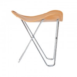 Cuero Design Leather Stool – Flying Goose