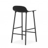 Normann Copenhagen Form Barstool Black Steel 65cm