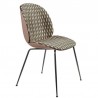 Gubi Beetle Chair Front Upholstered Shell Conic Base