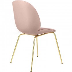 Gubi Beetle Chair Front Upholstered Shell Conic Base