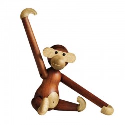 Kay Bojesen Small Teak Monkey