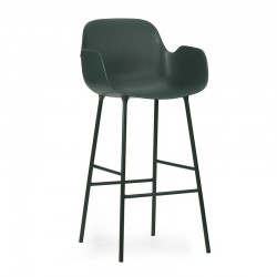 Normann Copenhagen Form Bar Armchair Steel 75cm