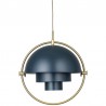 Gubi Multi-lite Midnight Blue Pendant Lamp