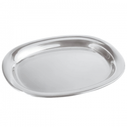 Alessi Serving Plate in 18/10 stainless Matt