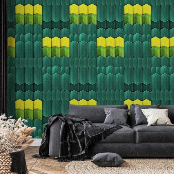 Buy The NLXL SUZ-06 Yellow Edge Wallpaper at Questo Design