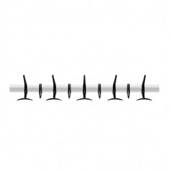 Kartell Hanger Coat Rack Collection Matt Black