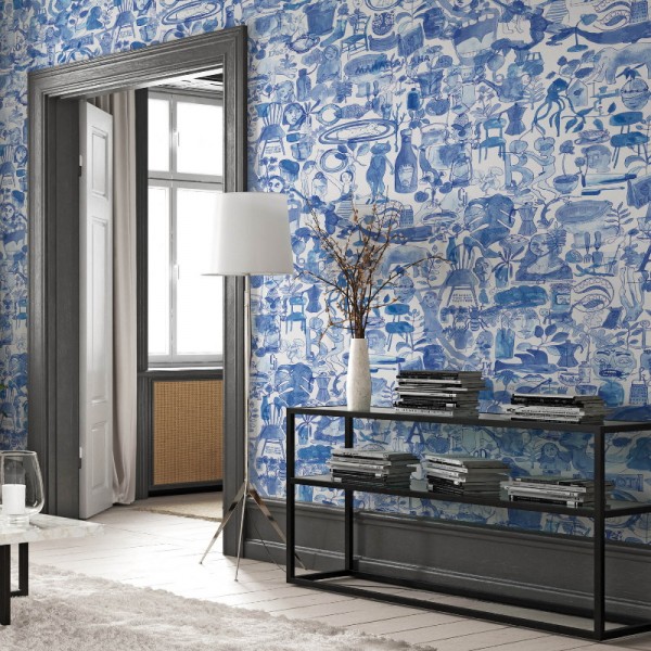 Buy NLXL ASU-02 I’m Blue Wallpaper at Questo Design