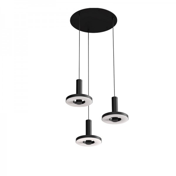 Tonone 3 Beads In Circle Suspension Lamp