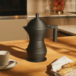 Alessi La Cupola - Cafetera de café expreso, 6 tazas