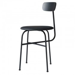 Audo Copenhagen Afteroom Dining Chair 4 Legs Black Steel