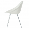 Driade Lago Leather Chair White