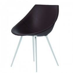 Driade Lago Leather Chair