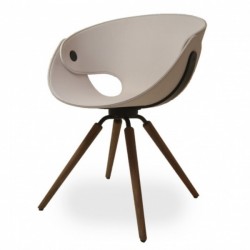 FL@T923 Chair Wooden Legs...