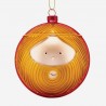 Alessi Giuseppe Christmas Bauble Red