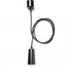 Plumen 003 Drop Cap Pendant Fitting Only in Black