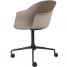 Gubi Bat Meeting Chair - Un-Upholstered, 4-star base