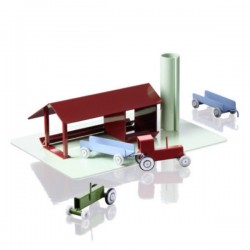 ArcheToys Tractor 2 + Wagon