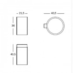 Magis Lost Celing/Wall Lamp