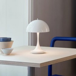 Louis Poulsen Panthella 160 Portable Metal Table Lamp