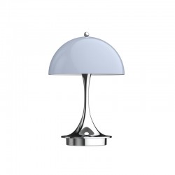 Louis Poulsen Panthella Table Lamp Portable Grey Opal
