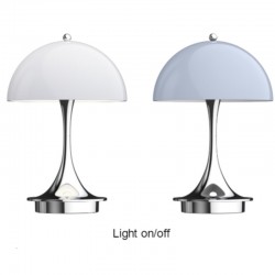 Louis Poulsen - Panthella 320 Table Lamp Grey/Opal