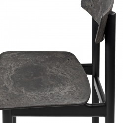 Mater Conscious Chair BM3162 | Coffee Waste Black