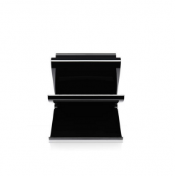 Kartell Magazine Rack Front Page Glossy Black