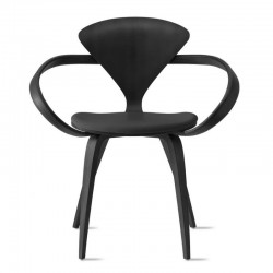 Cherner Armchair Seat Upholstered Leather