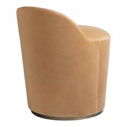 Gubi Tail Dinning Chair, Fully Upholstered, Low Back