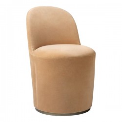Gubi Tail Dinning Chair, Fully Upholstered, High Back