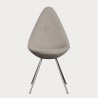 Fritz Hansen Drop Chair Fully Upholstered Fabric