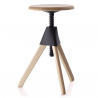 Magis Tom and Jerry Stool Fame natural/ Seat black