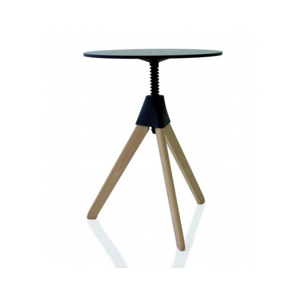 Magis Topsy The Wild Bunch Table Frame in natural beech top black